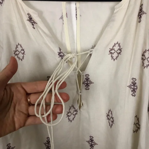 Revolve The Jetset Diaries Bohemian Printed Long Sleeve Romper Size Small - Picture 4 of 12